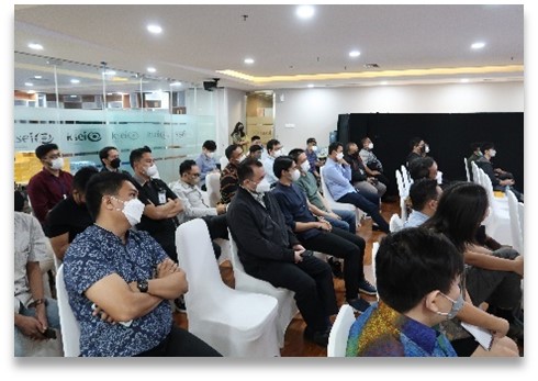 Dokumentasi Sesi Pemaparan Materi Produk dan Layanan IDXSTI