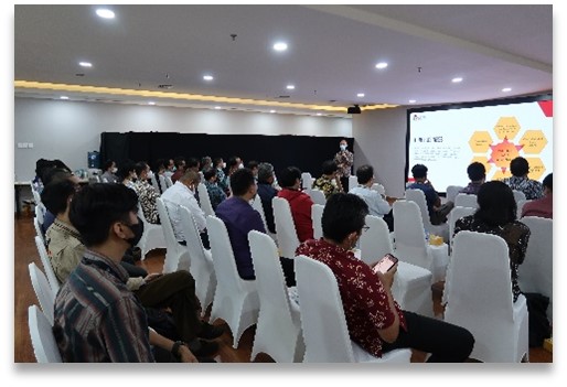 Dokumentasi Sesi Pemaparan Materi Produk dan Layanan IDXSTI